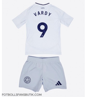 Leicester City Jamie Vardy #9 Replika Tredje Tröja Barn 2024-25 Kortärmad (+ Korta byxor)